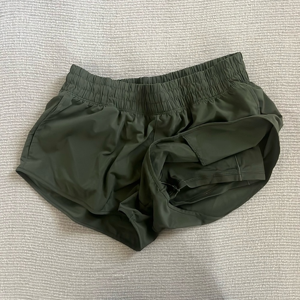 Aerie shorts with built in spandex shorts